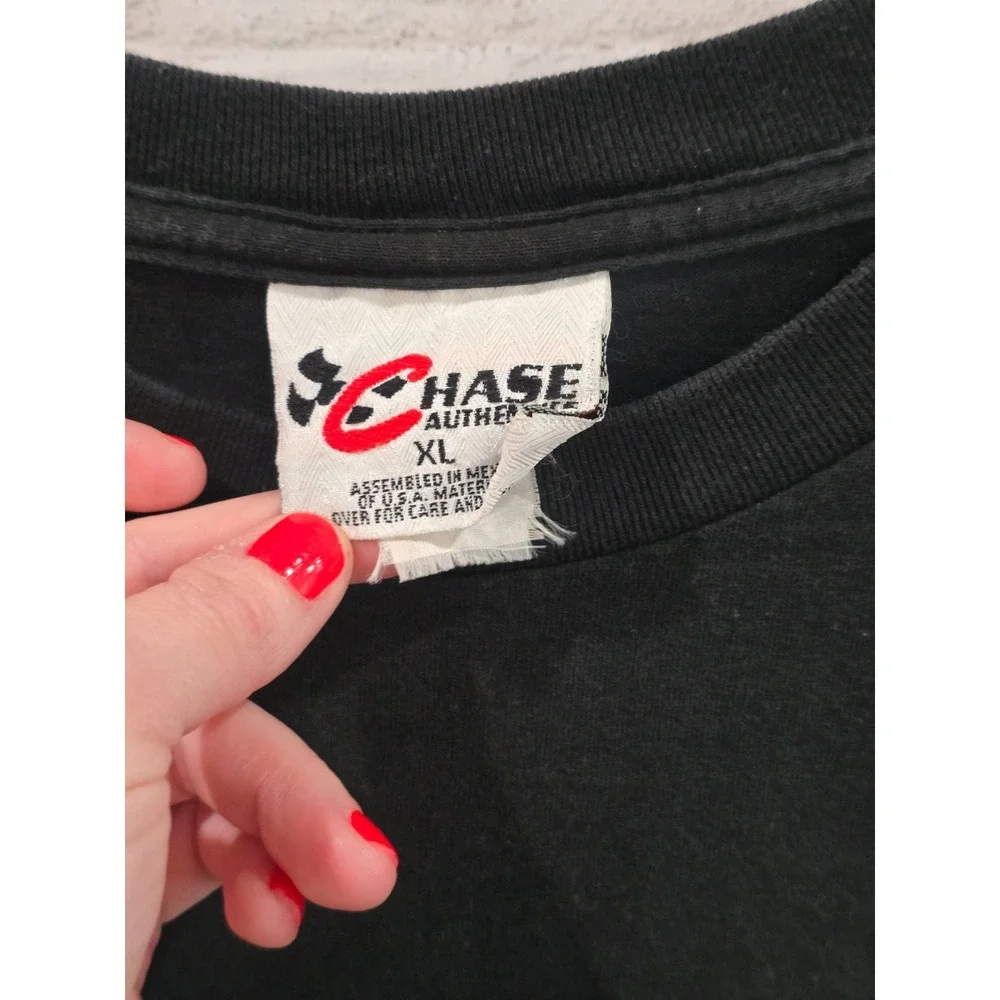 Tony Stewart #200 XL T shirt VTG Chase Authentics NASCAR Embroidered Logo